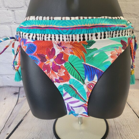 La Blanca Tropics of Tropez Adjustable Loop Hipster Bikini Bottom - Picture 1 of 6